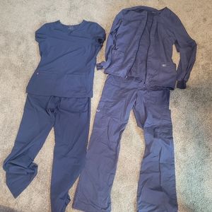 Navy Scrub lot Medium Tall